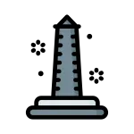 Egypt Landmarks Monument Obelisk World SVG Icon